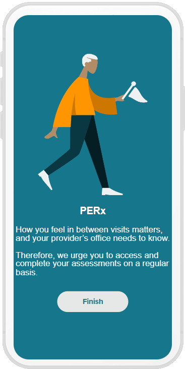 Screenshot from ArthritisPower PERx